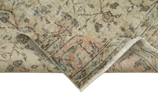 3x10 Beige Overdyed Runner Rug - 37084