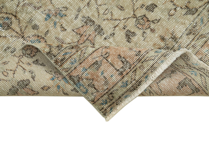 3x10 Beige Overdyed Runner Rug - 37084