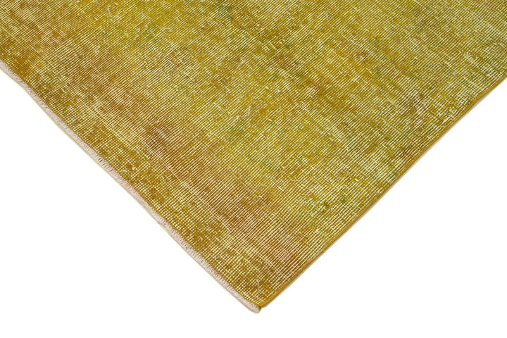 3x10 Yellow Overdyed Runner Rug - 37092