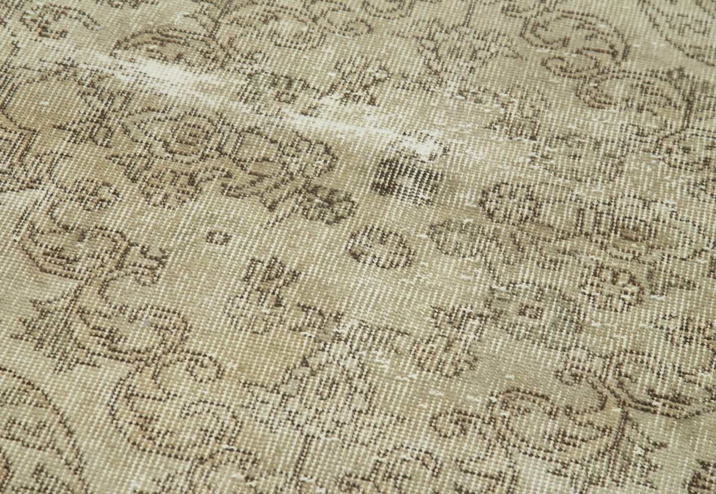 3x10 Beige Overdyed Runner Rug - 37101
