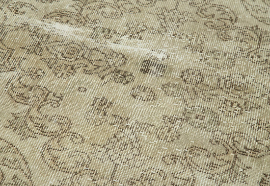 3x10 Beige Overdyed Runner Rug - 37101