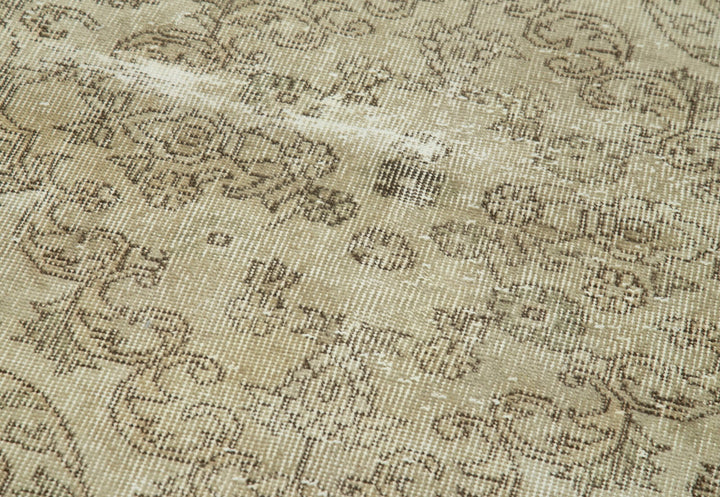 3x10 Beige Overdyed Runner Rug - 37101