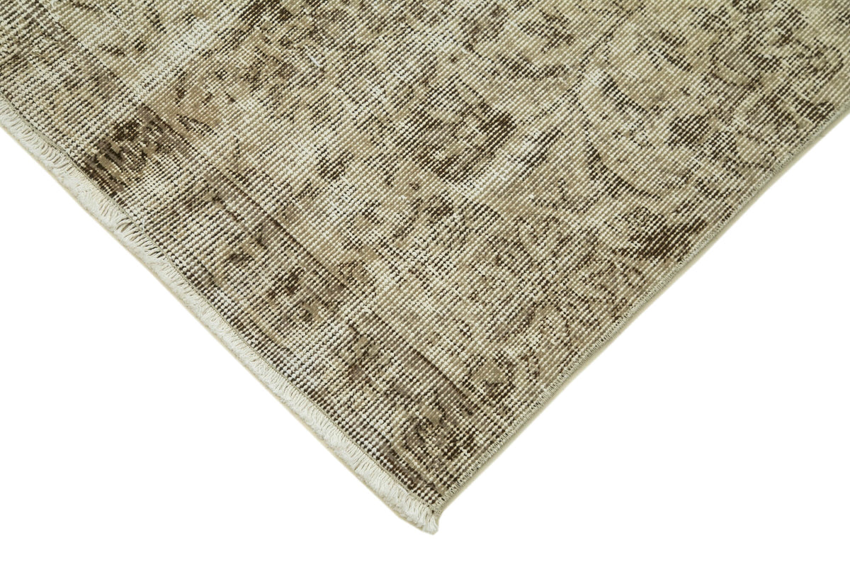 3x11 Beige Overdyed Runner Rug - 37114