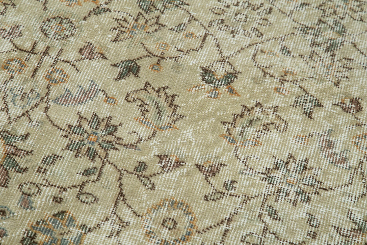 3x10 Beige Overdyed Runner Rug - 37139