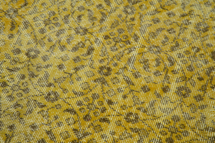 3x10 Yellow Overdyed Runner Rug - 37143