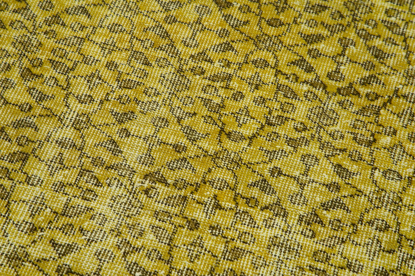 3x10 Yellow Overdyed Runner Rug - 37164