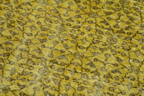 3x10 Yellow Overdyed Runner Rug - 37164