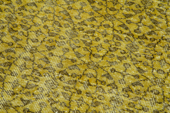 3x10 Yellow Overdyed Runner Rug - 37164