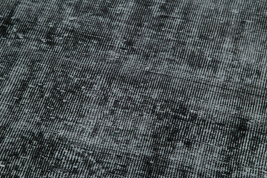 3x10 Black Overdyed Runner Rug - 37177