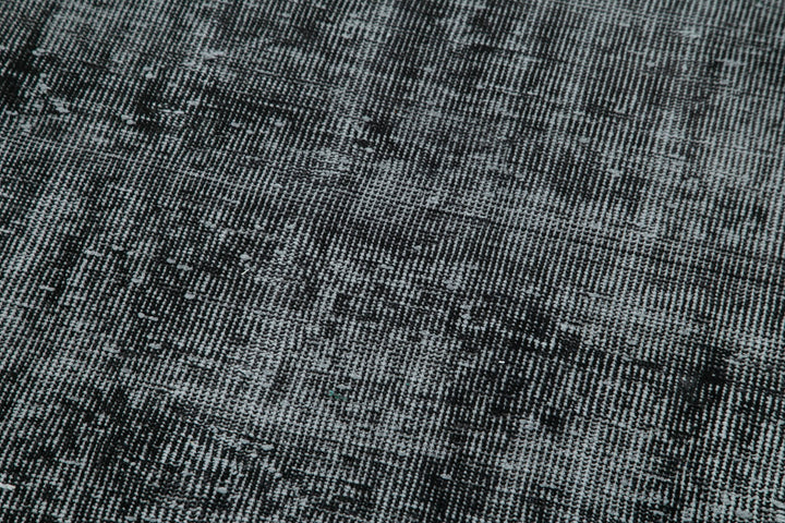 3x10 Black Overdyed Runner Rug - 37177