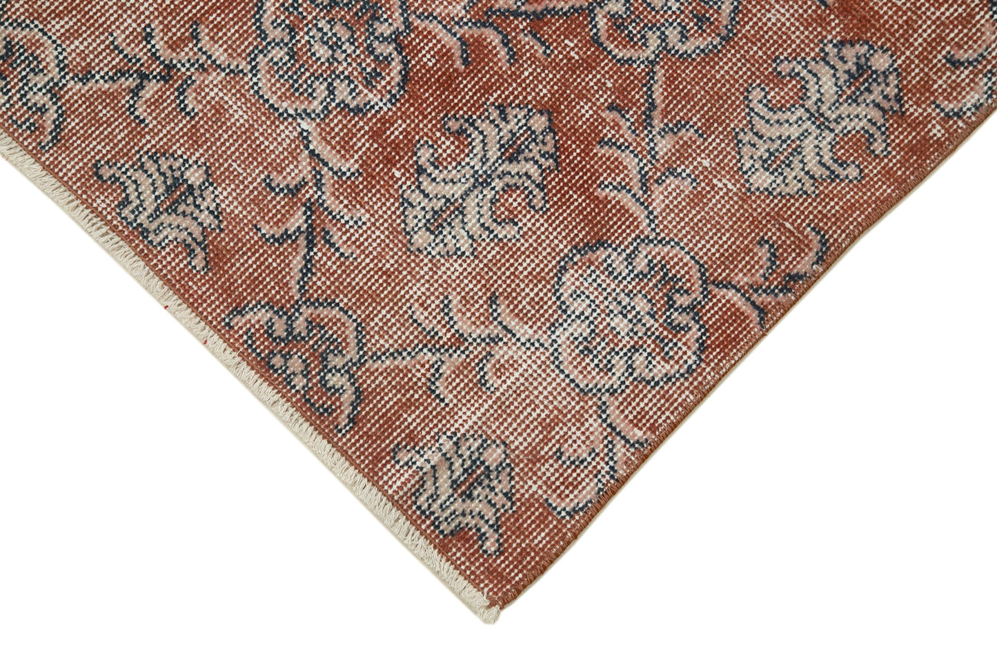 3x11 Red Overdyed Runner Rug - 37186