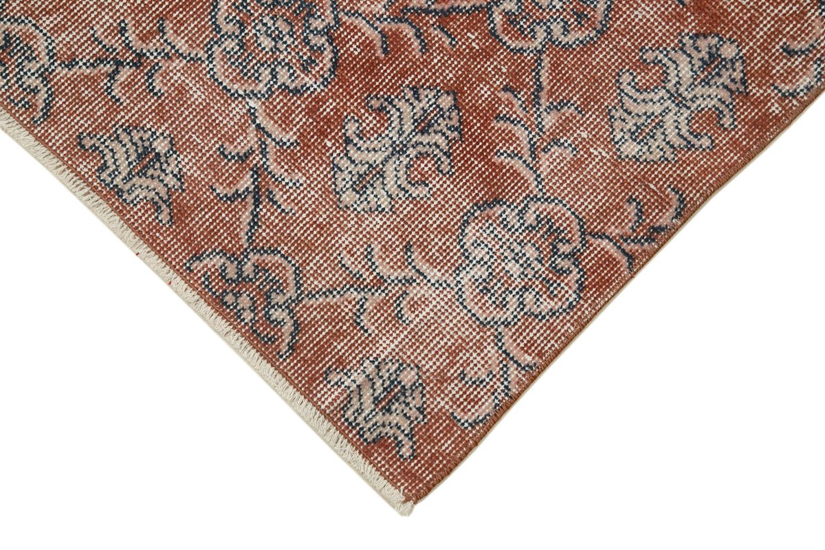 3x11 Red Overdyed Runner Rug - 37186