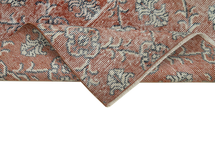 3x11 Red Overdyed Runner Rug - 37186