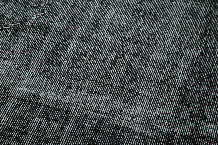 3x10 Black Overdyed Runner Rug - 37190