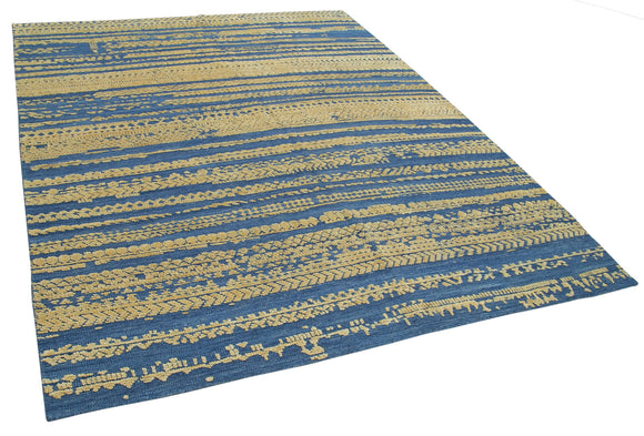 8x10 Blue Moroccan Rug - 37266