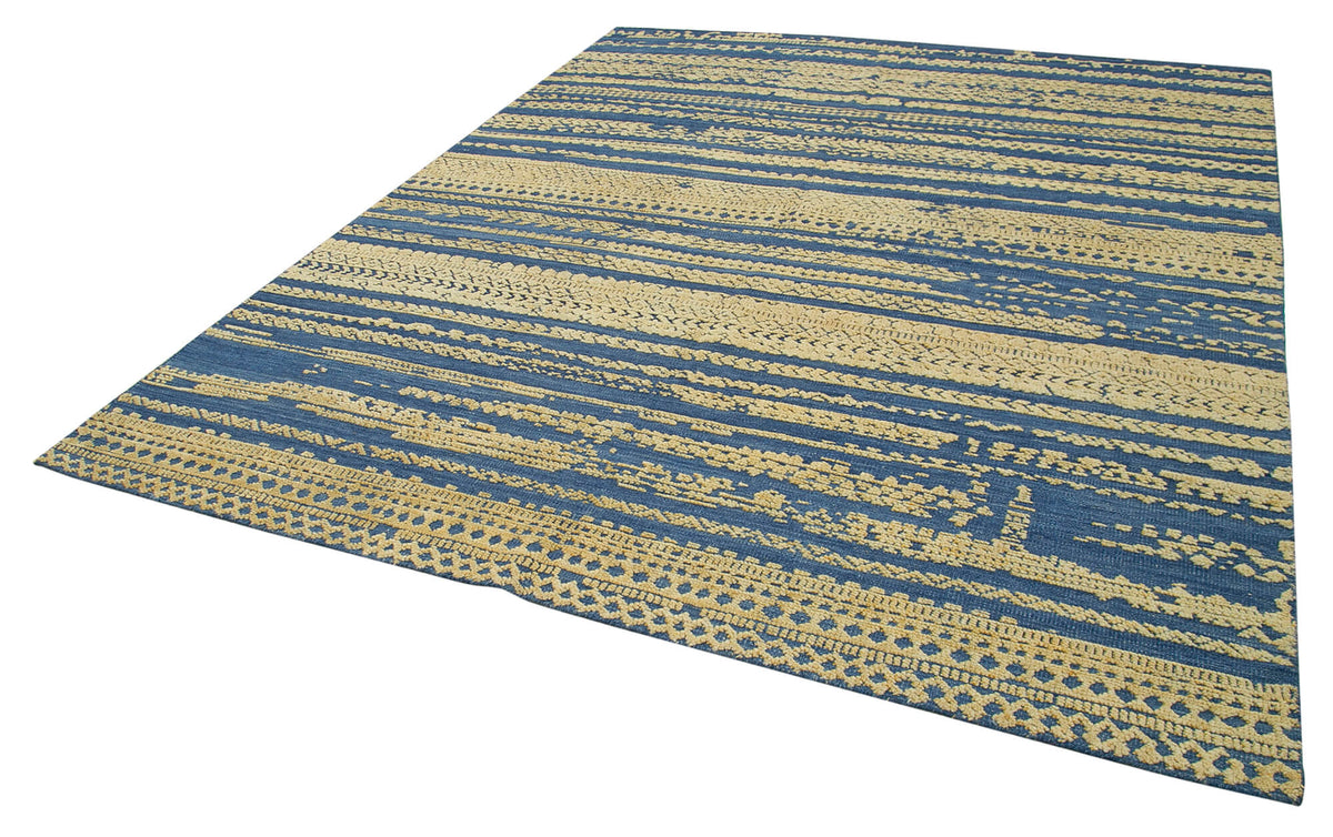 8x10 Blue Moroccan Rug - 37266
