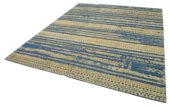 8x10 Blue Moroccan Rug - 37266