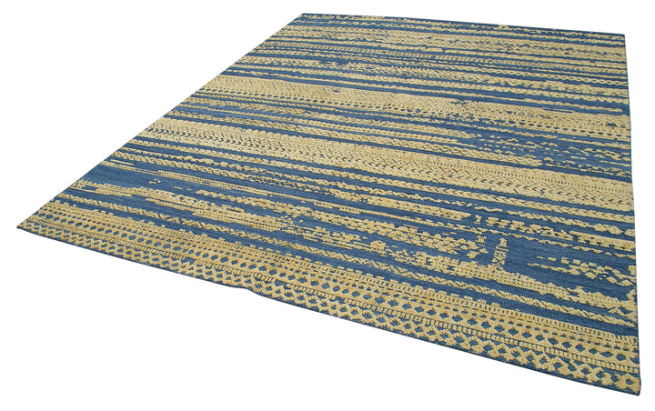 8x10 Blue Moroccan Rug - 37266
