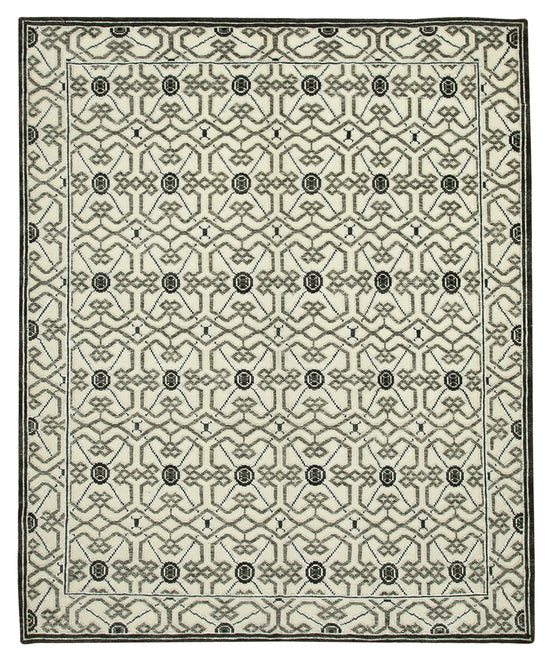 8x10 Beige Moroccan Rug - 37268