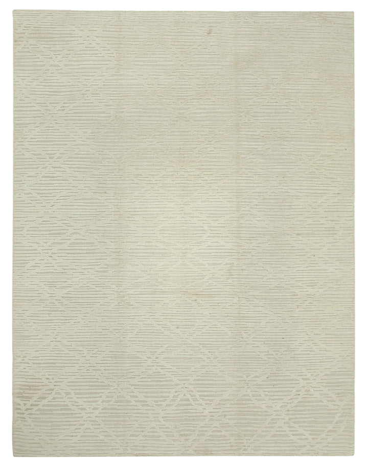 9x12 Beige Moroccan Rug - 37277