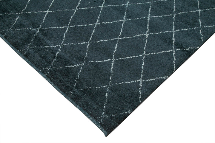 9x12 Black Moroccan Rug - 37283