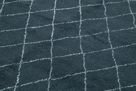 9x12 Black Moroccan Rug - 37283