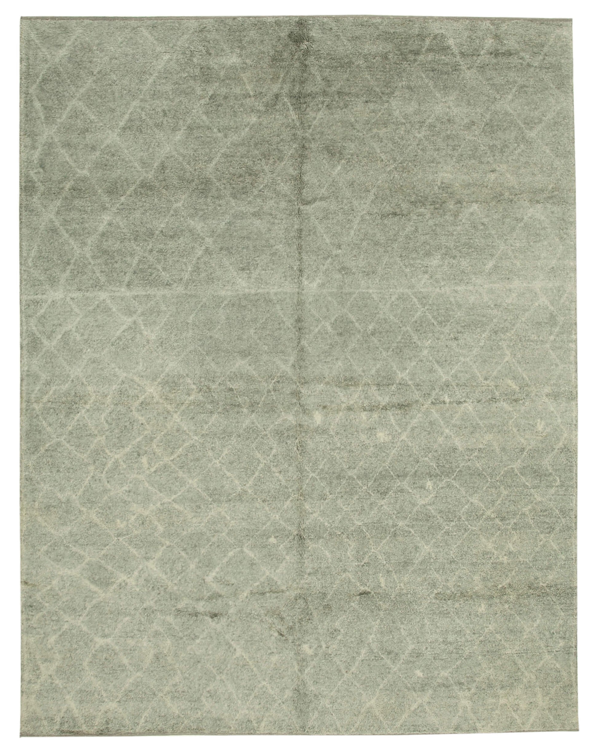 9x12 Grey Moroccan Rug - 37285