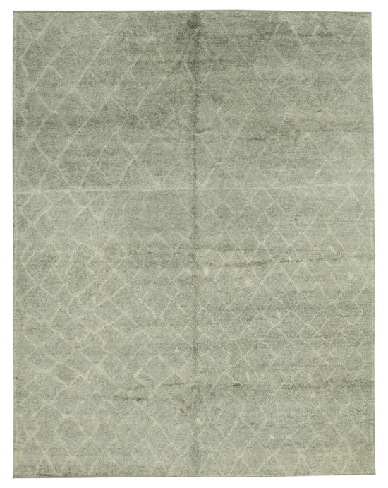 9x12 Grey Moroccan Rug - 37285