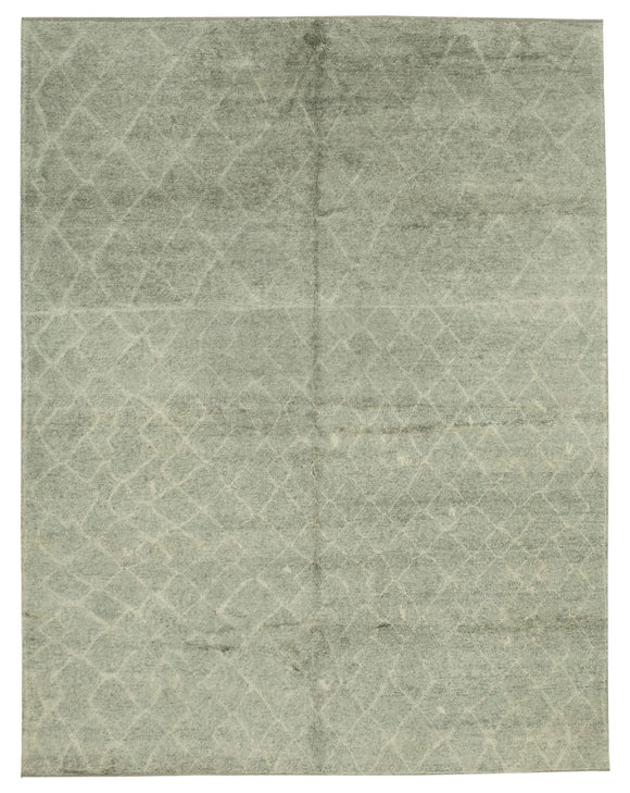 9x12 Grey Moroccan Rug - 37285