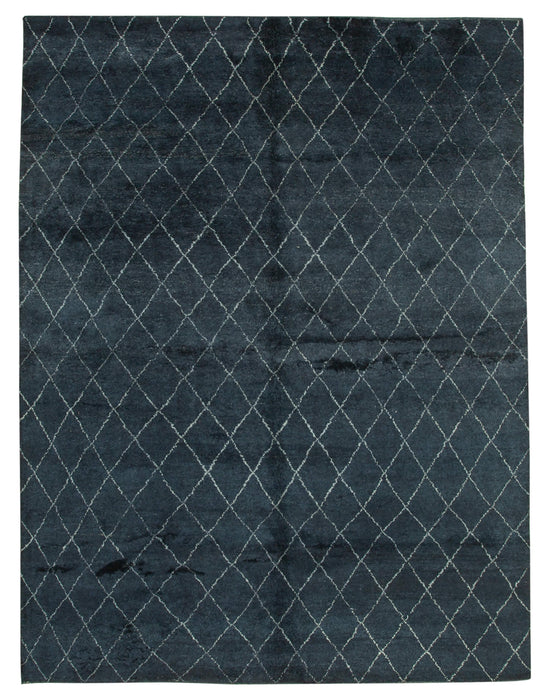 9x12 Black Moroccan Rug - 37289