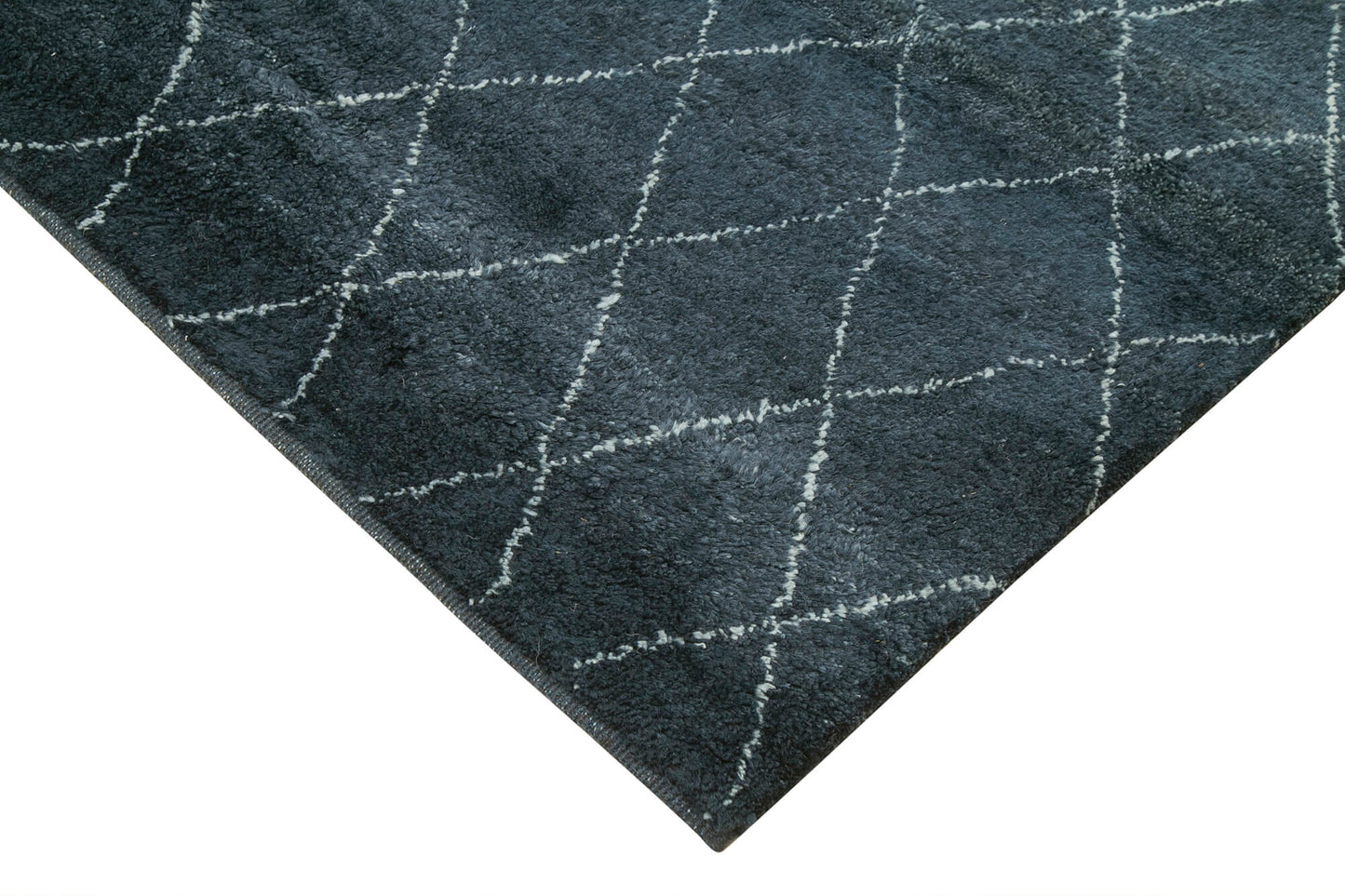 9x12 Black Moroccan Rug - 37289
