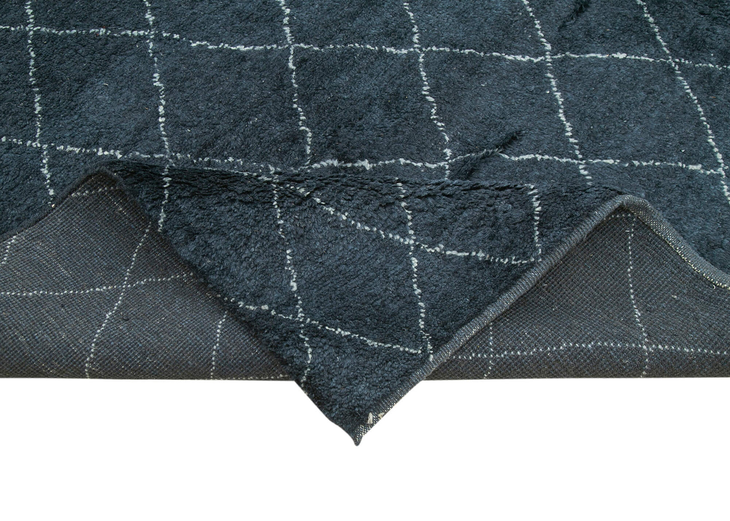 9x12 Black Moroccan Rug - 37289