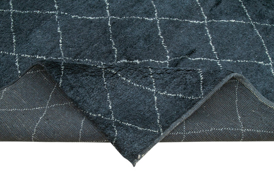 9x12 Black Moroccan Rug - 37289