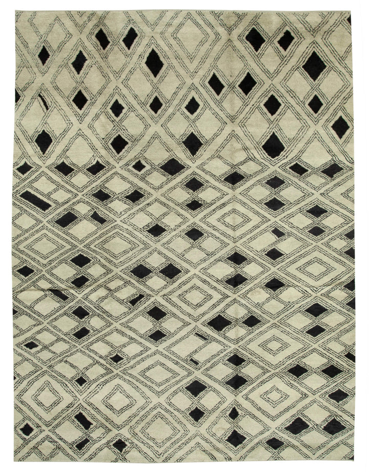 10x14 Beige Moroccan Rug - 37296