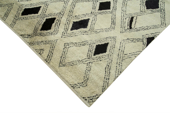 10x14 Beige Moroccan Rug - 37296