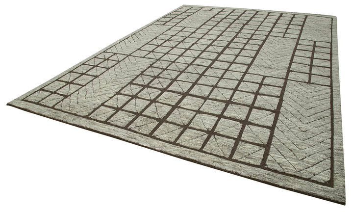 10x14 Brown Moroccan Rug - 37301