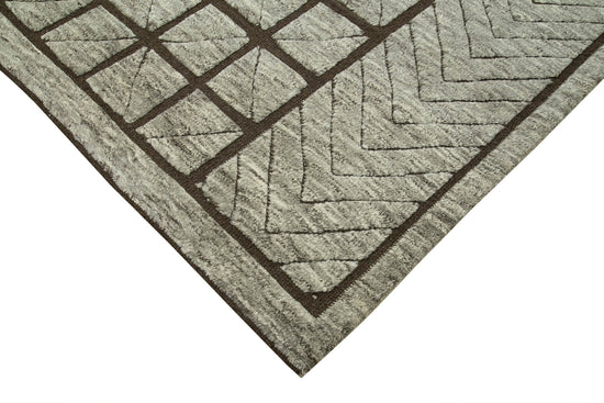 10x14 Brown Moroccan Rug - 37301