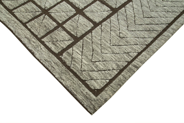 10x14 Brown Moroccan Rug - 37301