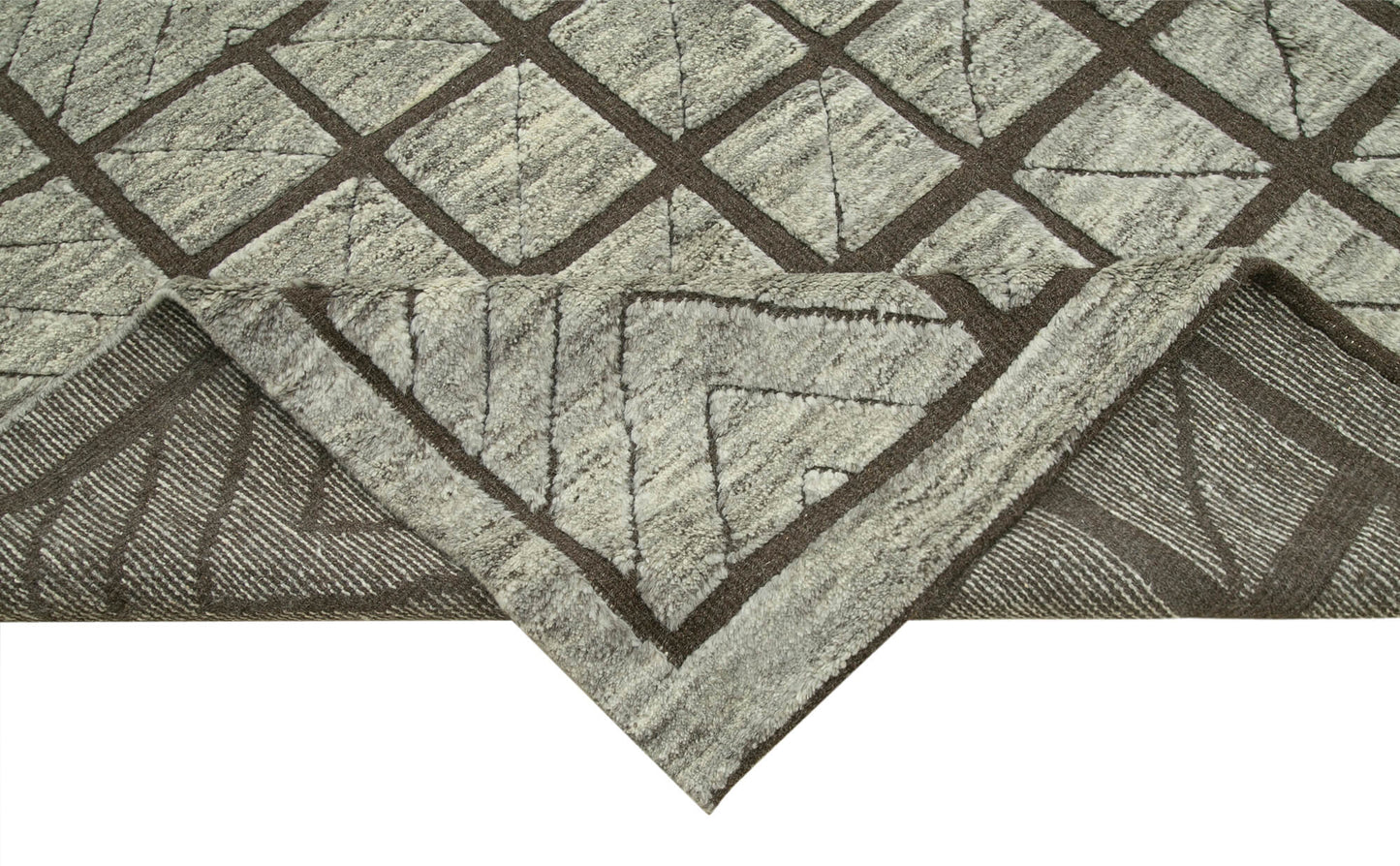 10x14 Brown Moroccan Rug - 37301