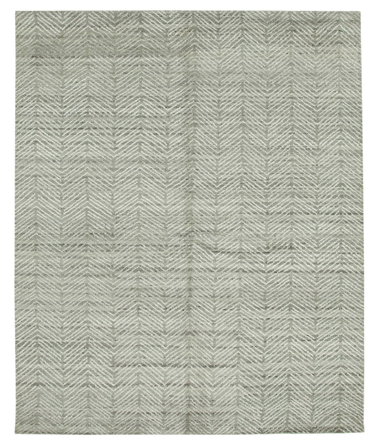 8x10 Grey Moroccan Rug - 37312