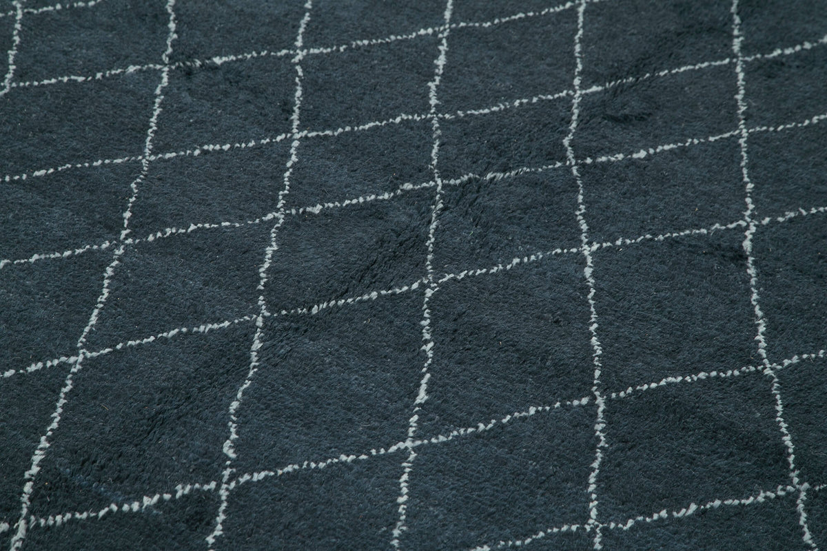 8x10 Blue Moroccan Rug - 37315