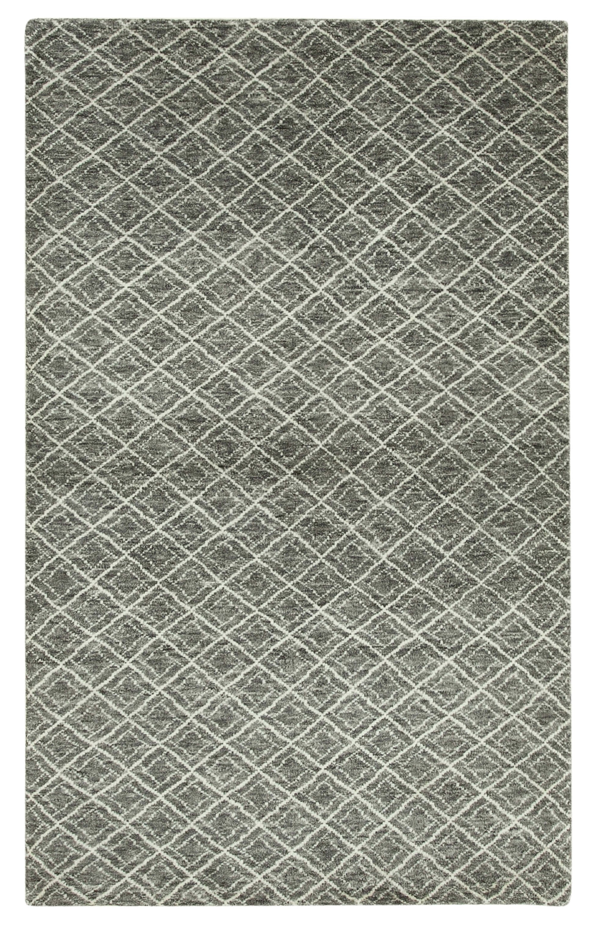 5x8 Grey Moroccan Rug - 37319