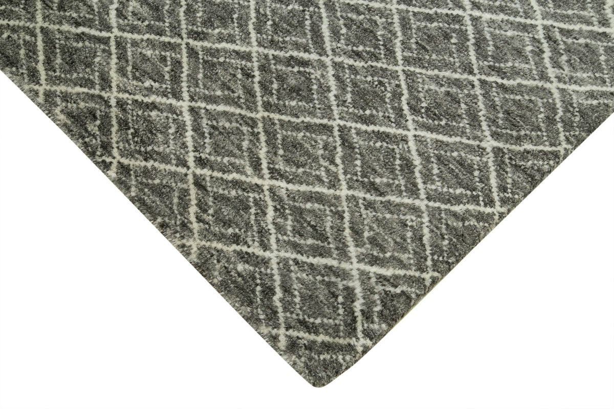 5x8 Grey Moroccan Rug - 37319