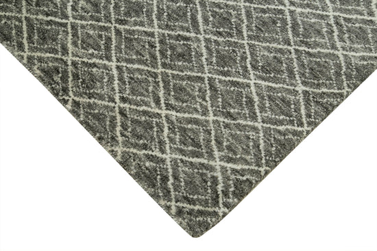 5x8 Grey Moroccan Rug - 37319