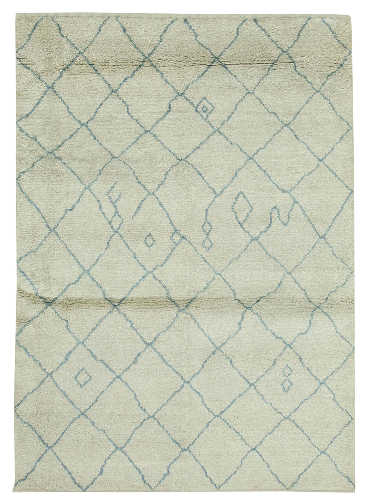 5x7 Beige Moroccan Rug - 37325