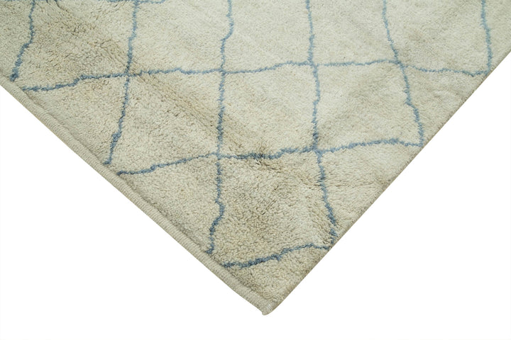5x7 Beige Moroccan Rug - 37325