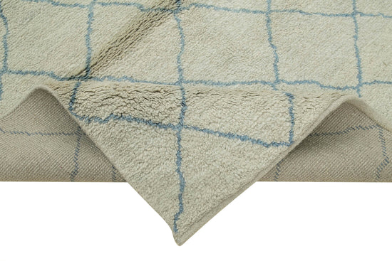 5x7 Beige Moroccan Rug - 37325