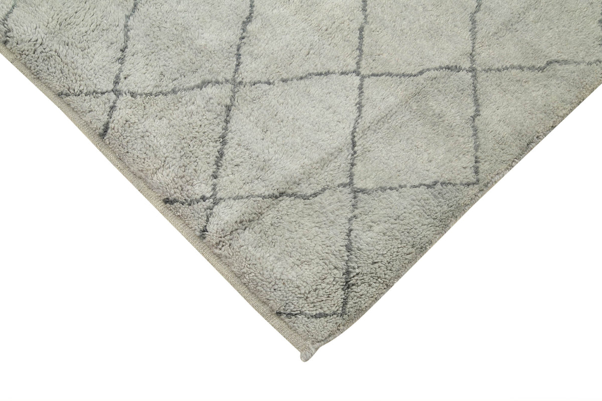 5x7 Grey Moroccan Rug - 37328