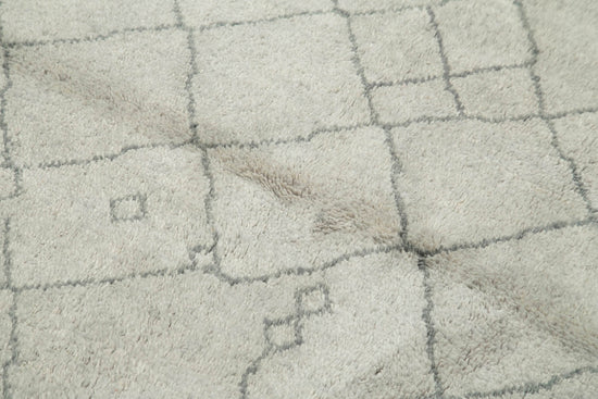 5x7 Grey Moroccan Rug - 37328