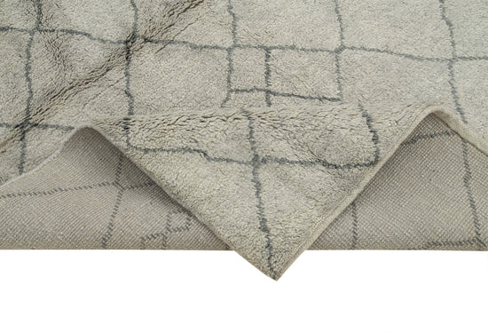 5x7 Grey Moroccan Rug - 37328
